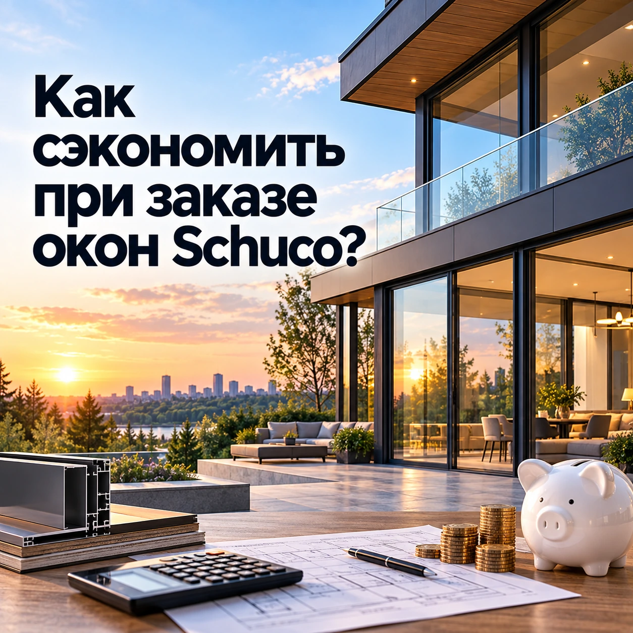 Как сэкономить при заказе окон Schuco
