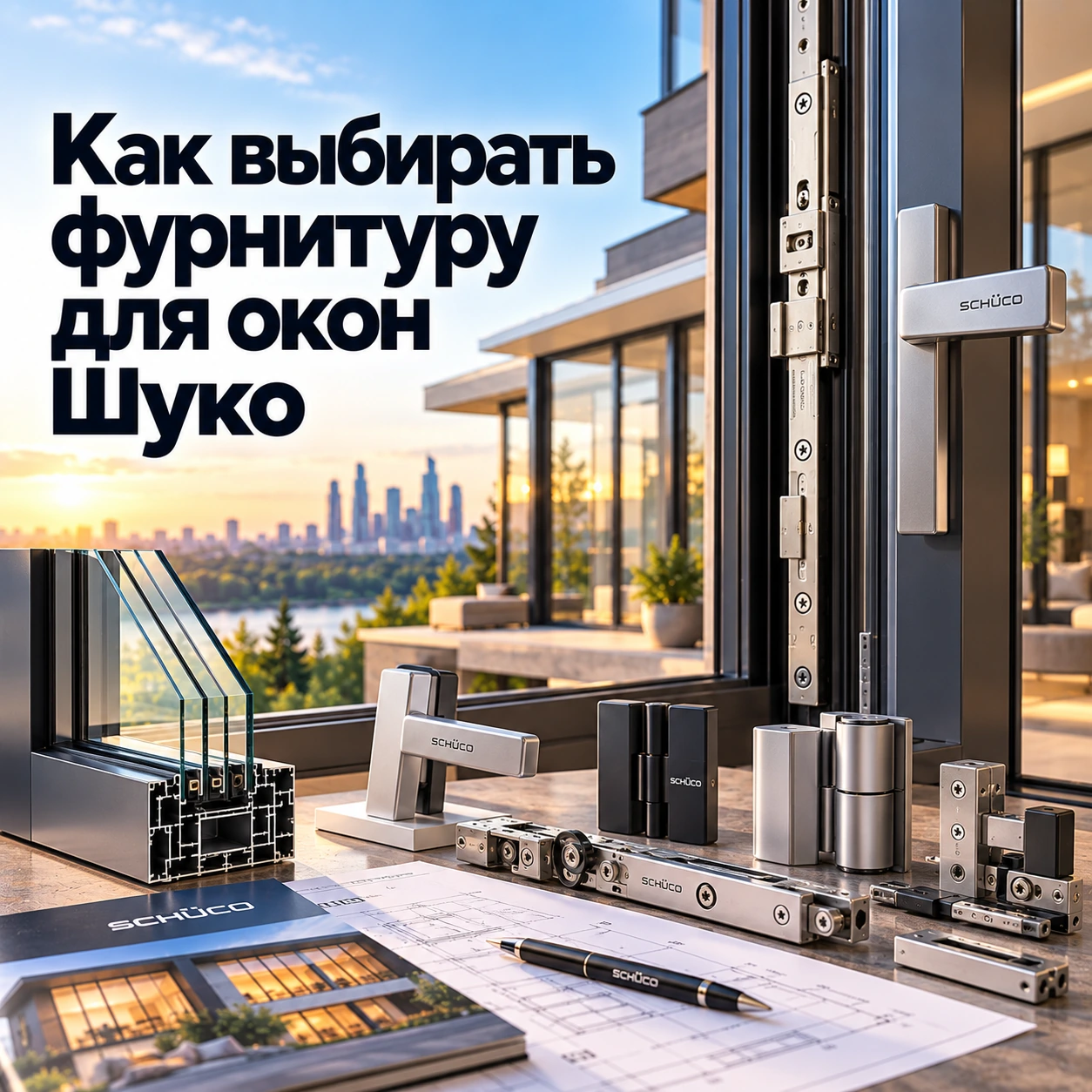 Как выбрать фурнитуру для окон Schuco