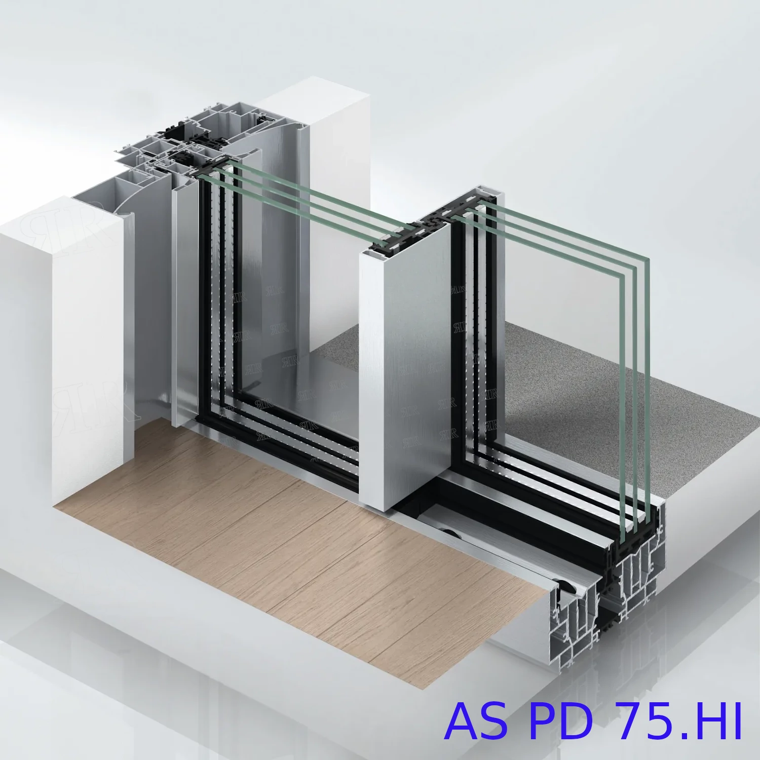 Профиль Schuco AS PD 75.HI