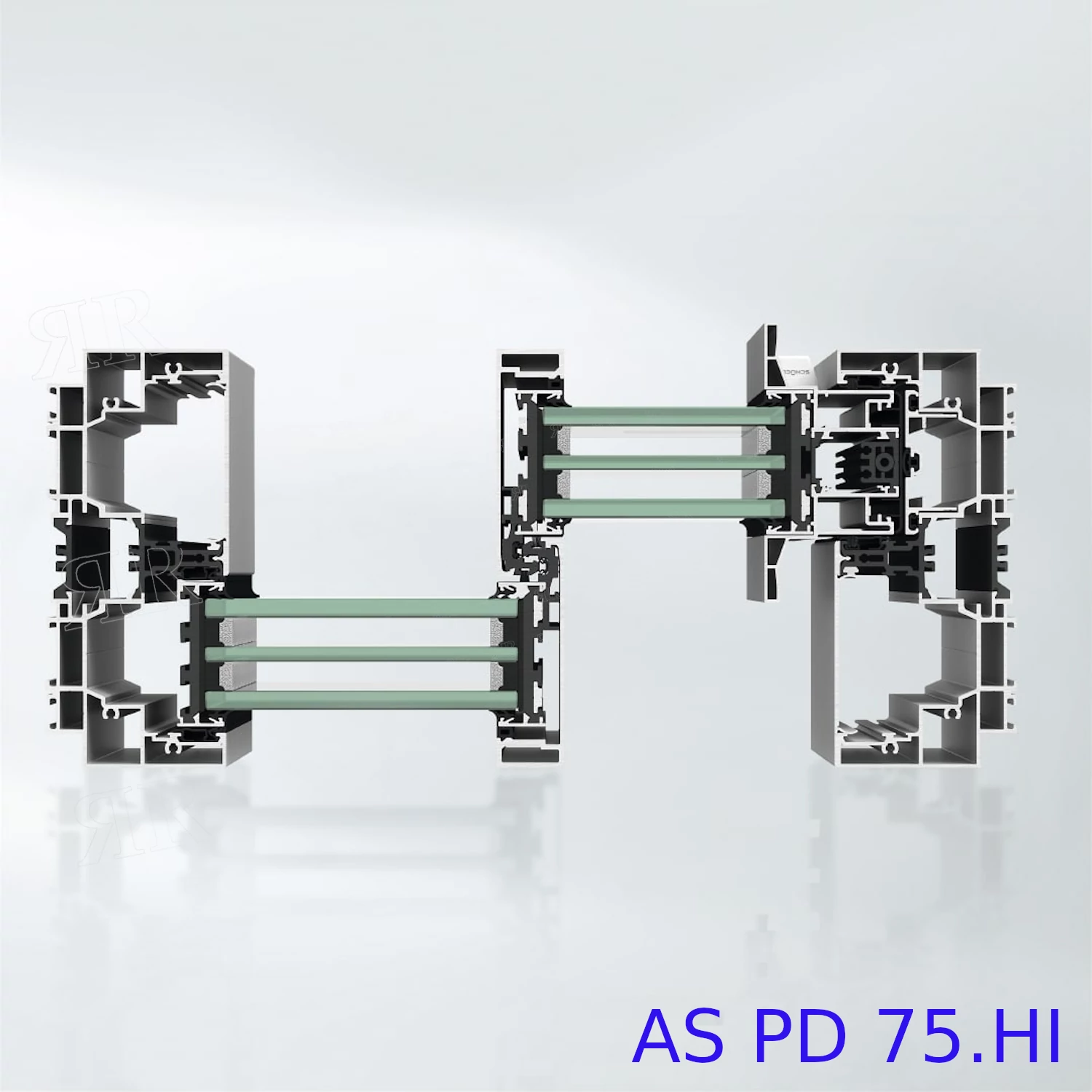 Профиль Schuco AS PD 75.HI