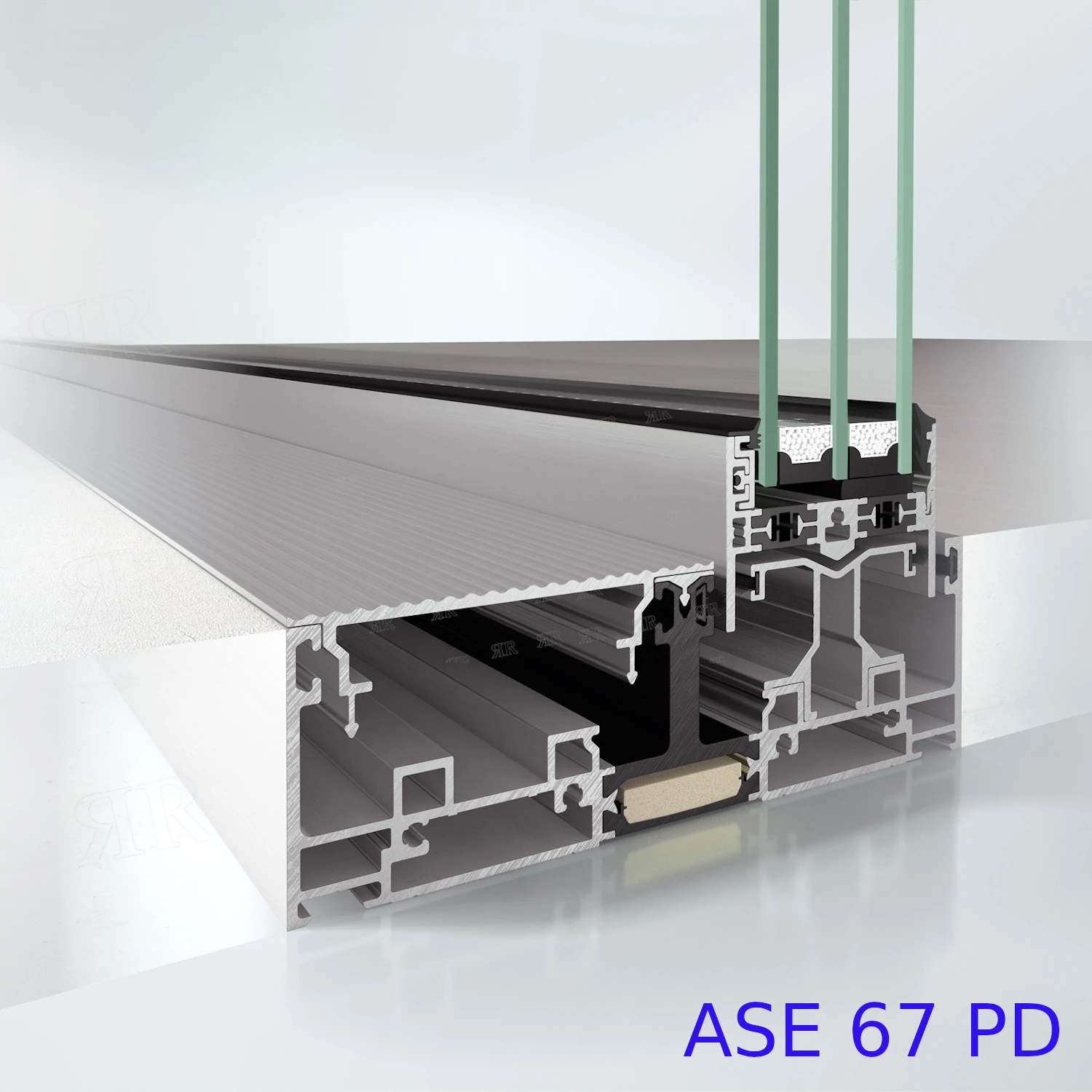 Профиль раздвижной системы Schuco ASE 67 PD
