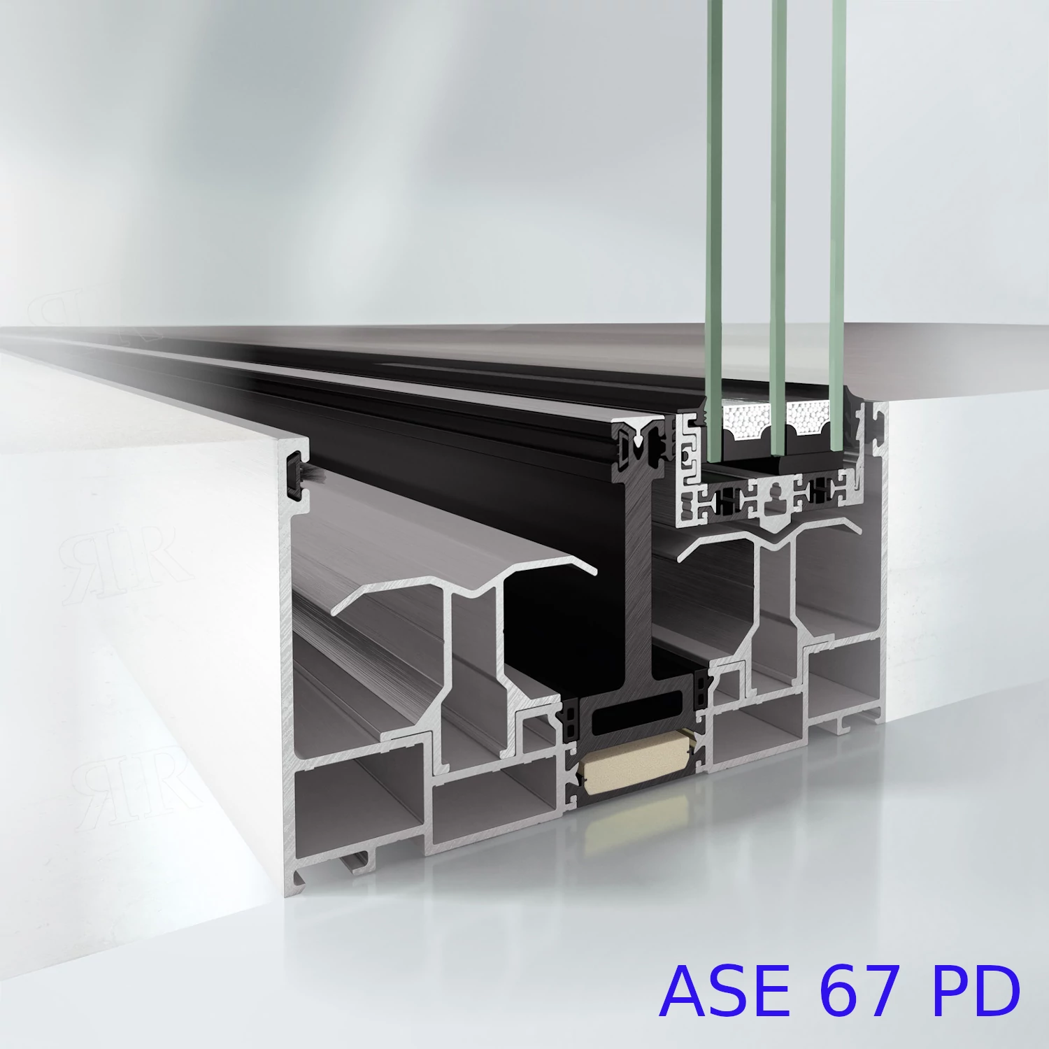 Профиль раздвижной системы Schuco ASE 67 PD