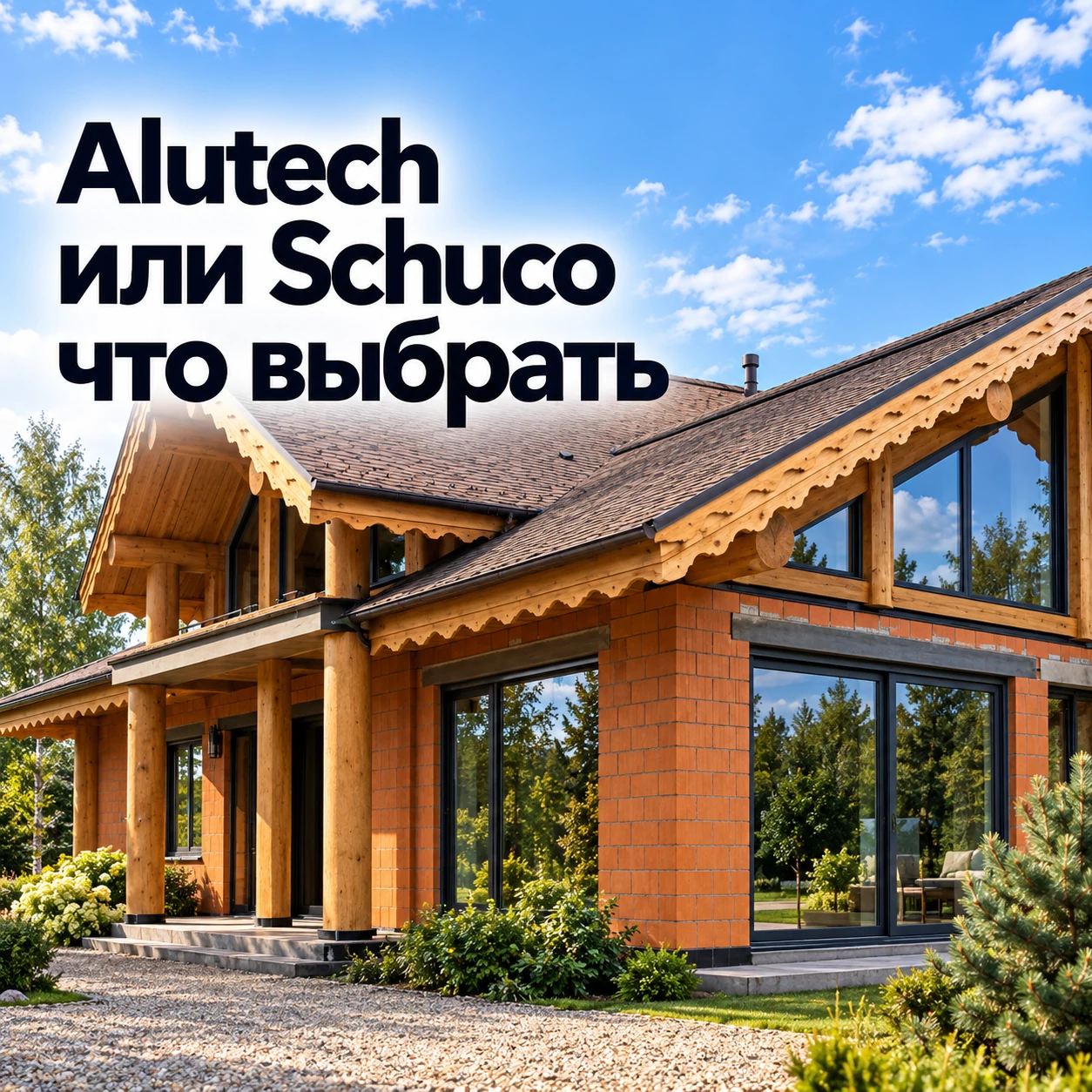 Сравнение алюминиевых окон Alutech и Schuco