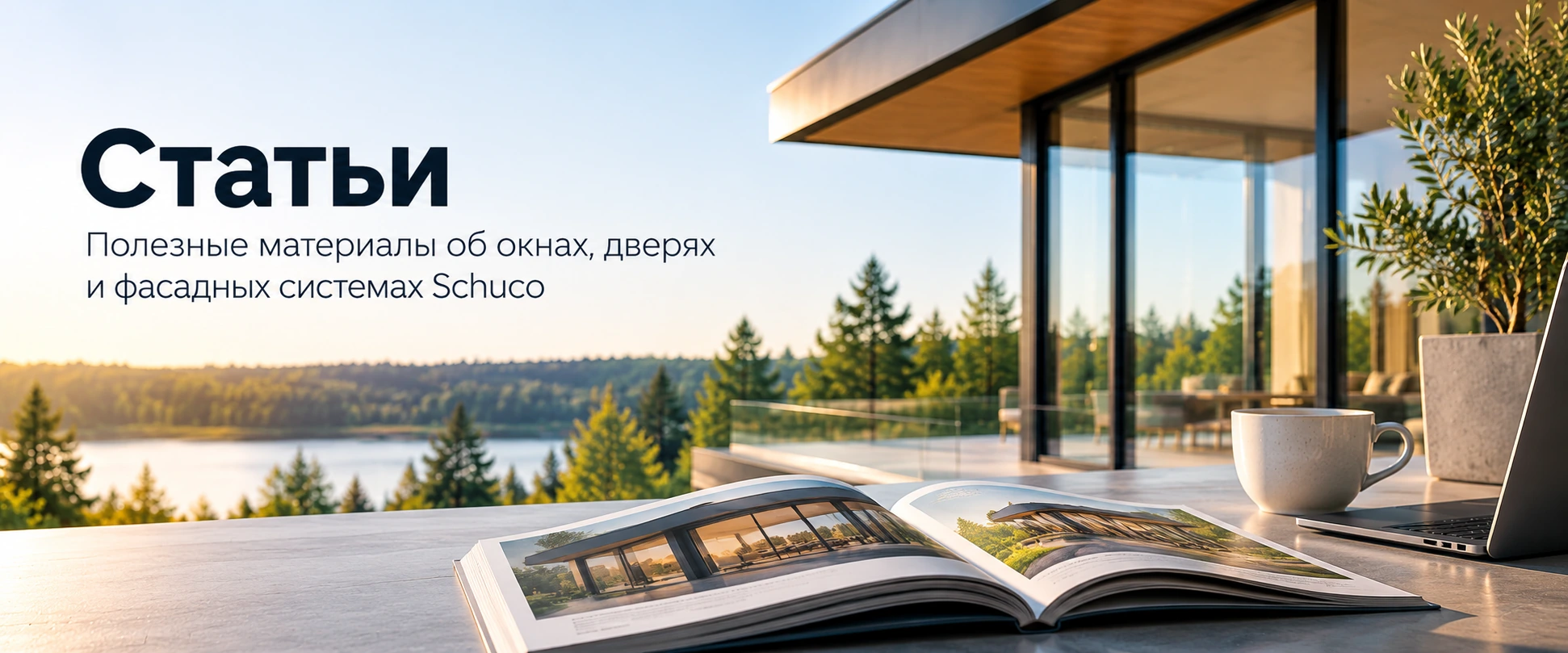 Статьи об окнах, дверях и фасадных системах Schuco